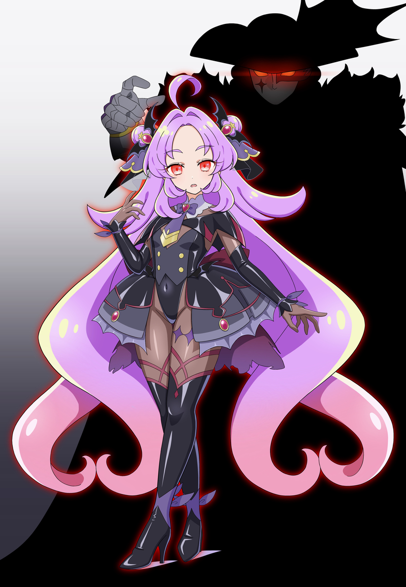 This is a pixiv picture whose title is キュアアンサーの嘘のEND.