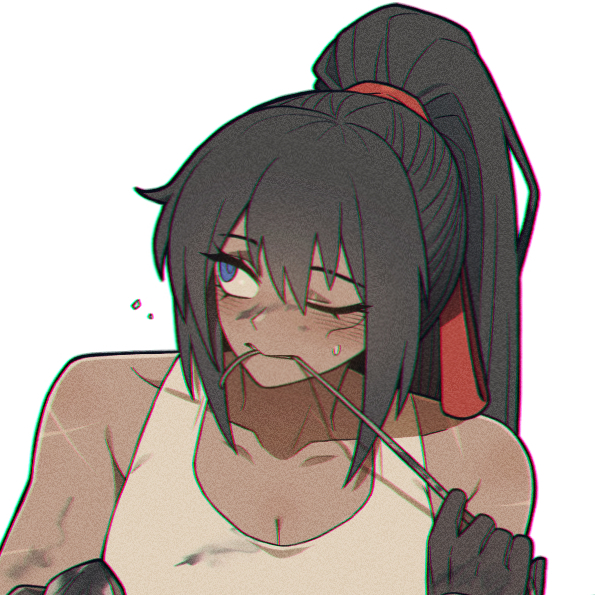 This is a pixiv picture whose title is 경업.