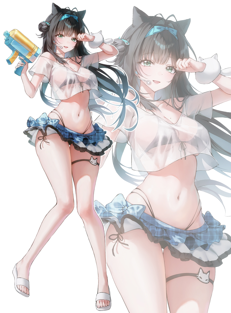 This is a pixiv picture whose title is ミント.