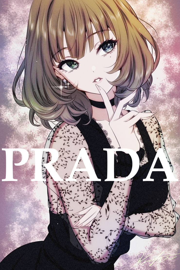 This is a pixiv picture whose title is ハピバ楓さん2026.