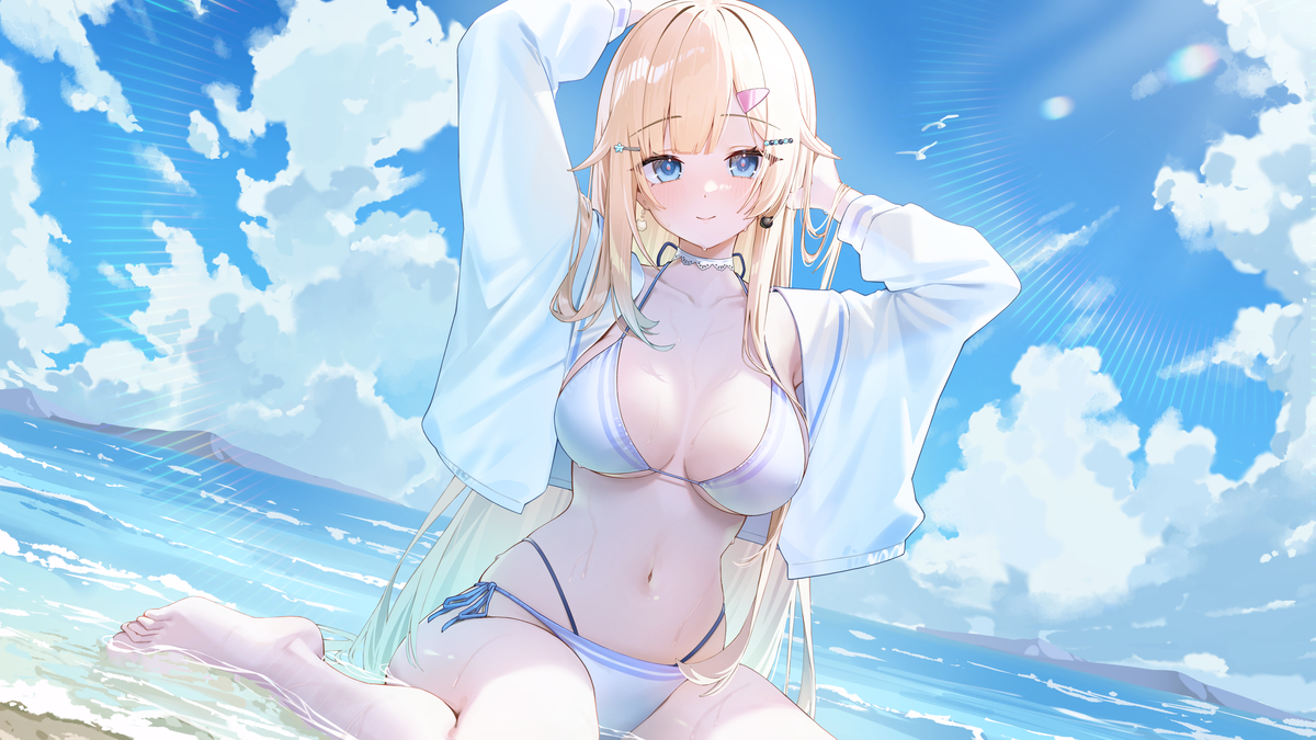 This is a pixiv picture whose title is skeb.