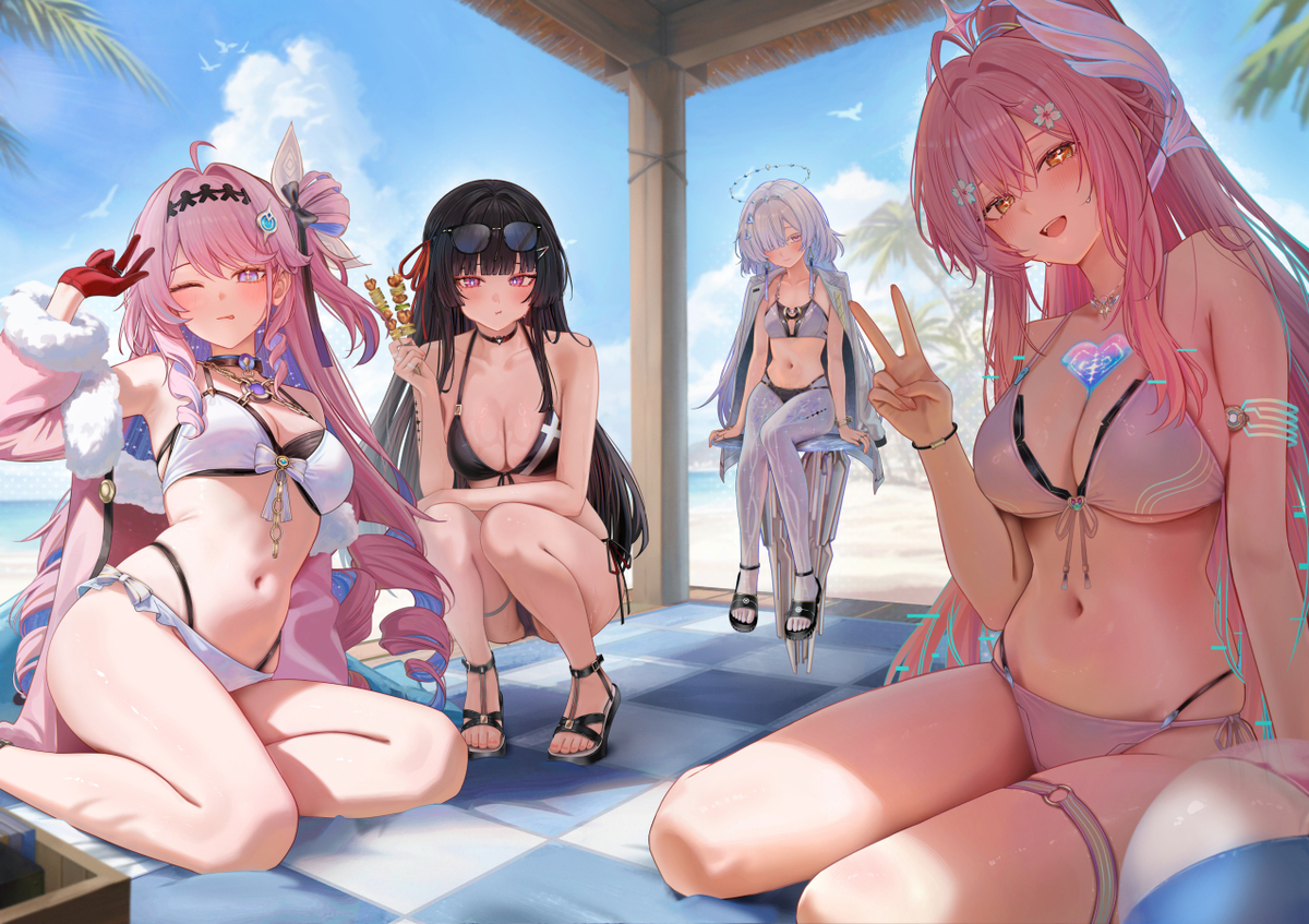 This is a pixiv picture whose title is 愛達千莫.