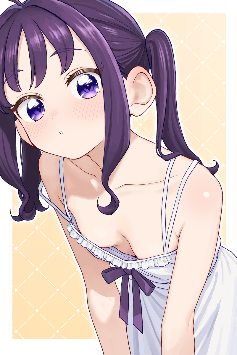This is a pixiv picture whose title is 夏ワンピこころちゃん.