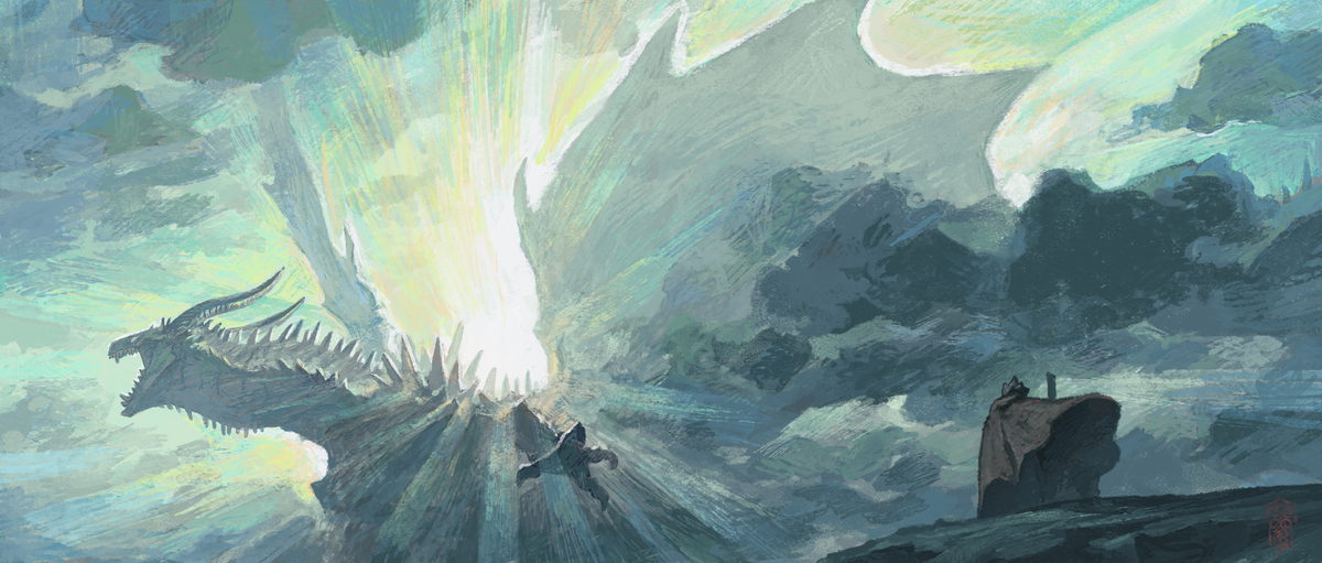 This is a pixiv picture whose title is 朝が生まれる.