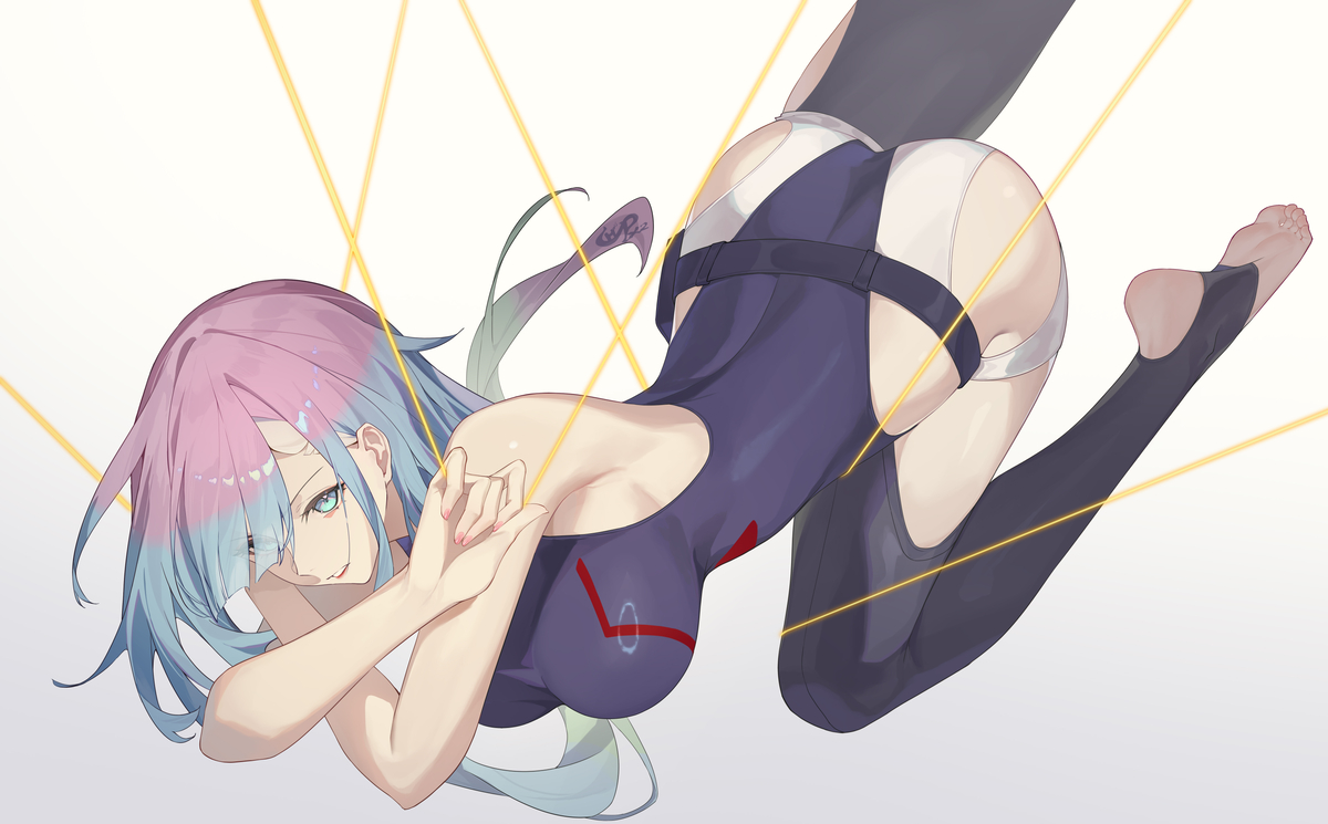 This is a pixiv picture whose title is Lucy.