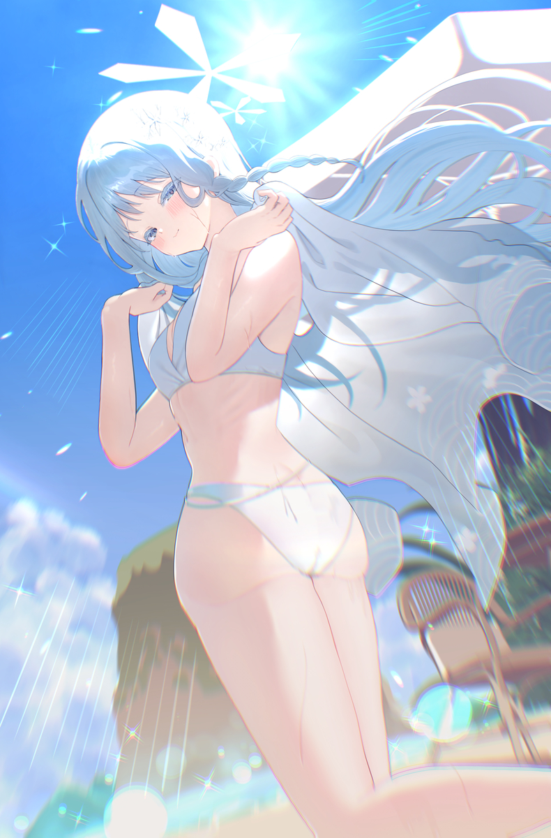 This is a pixiv picture whose title is ナグサ.