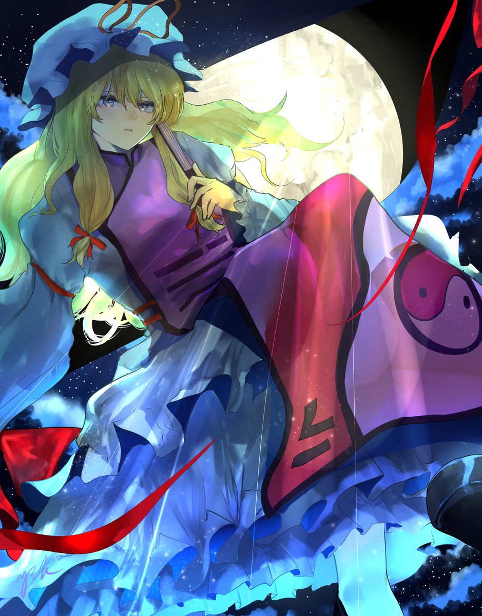 This is a pixiv picture whose title is 紫様.