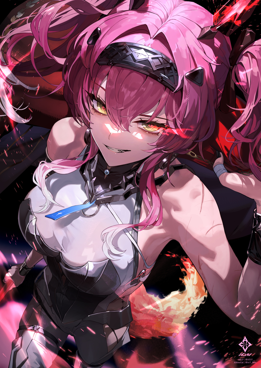 This is a pixiv picture whose title is Lupa.