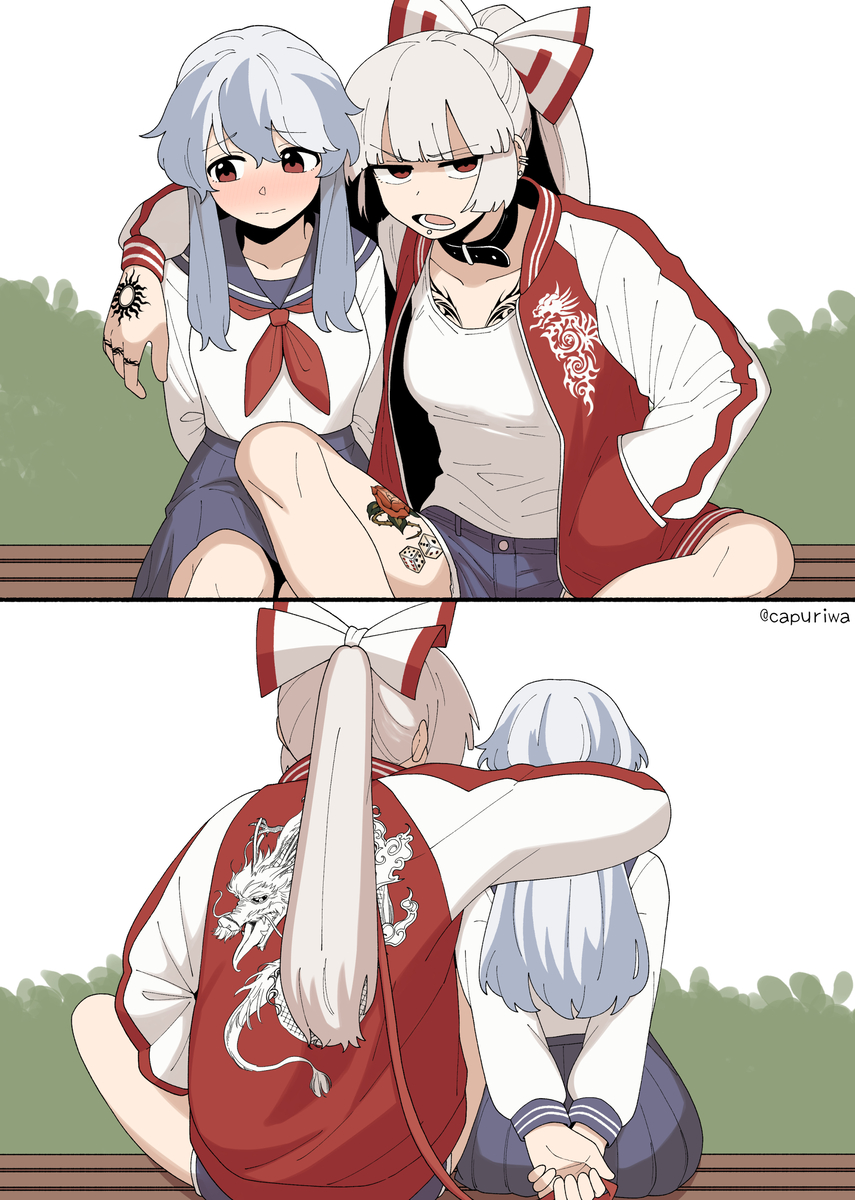 This is a pixiv picture whose title is もこけーね.