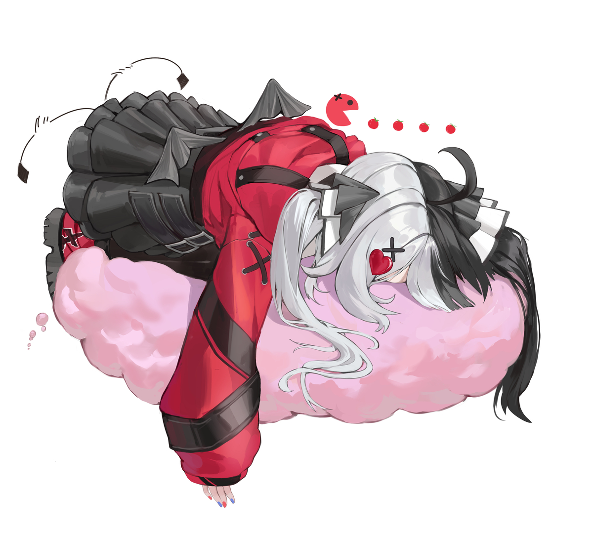 This is a pixiv picture whose title is Lacrimosa.
