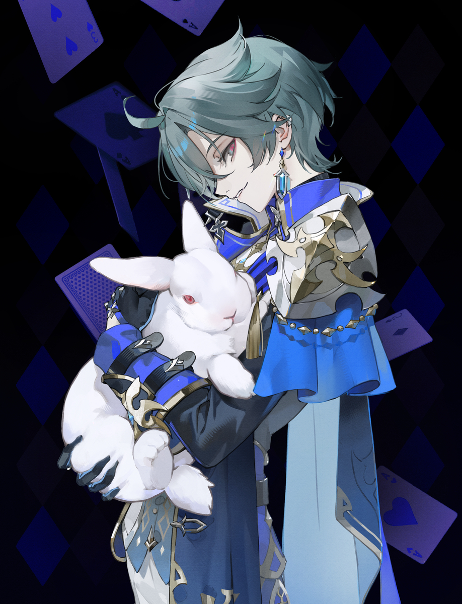 This is a pixiv picture whose title is ローエン.