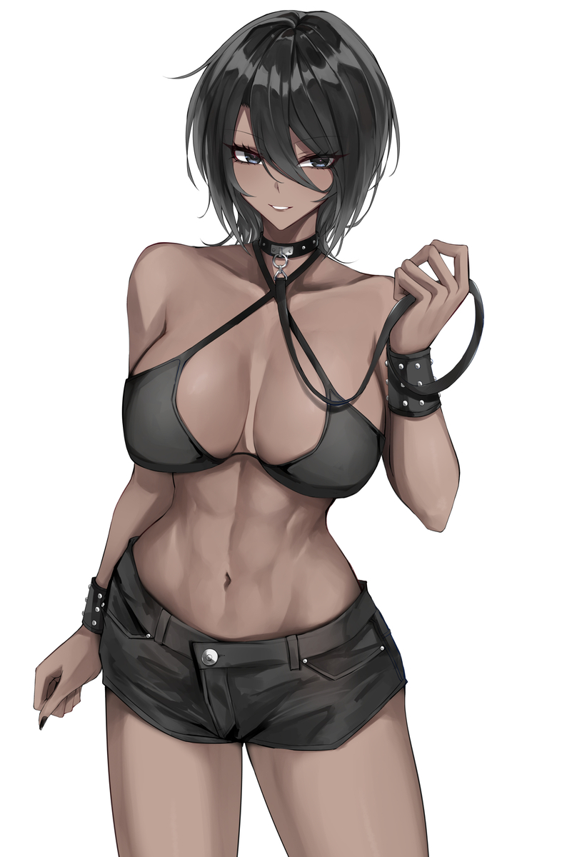 This is a pixiv picture whose title is 「飼ってみる？」.