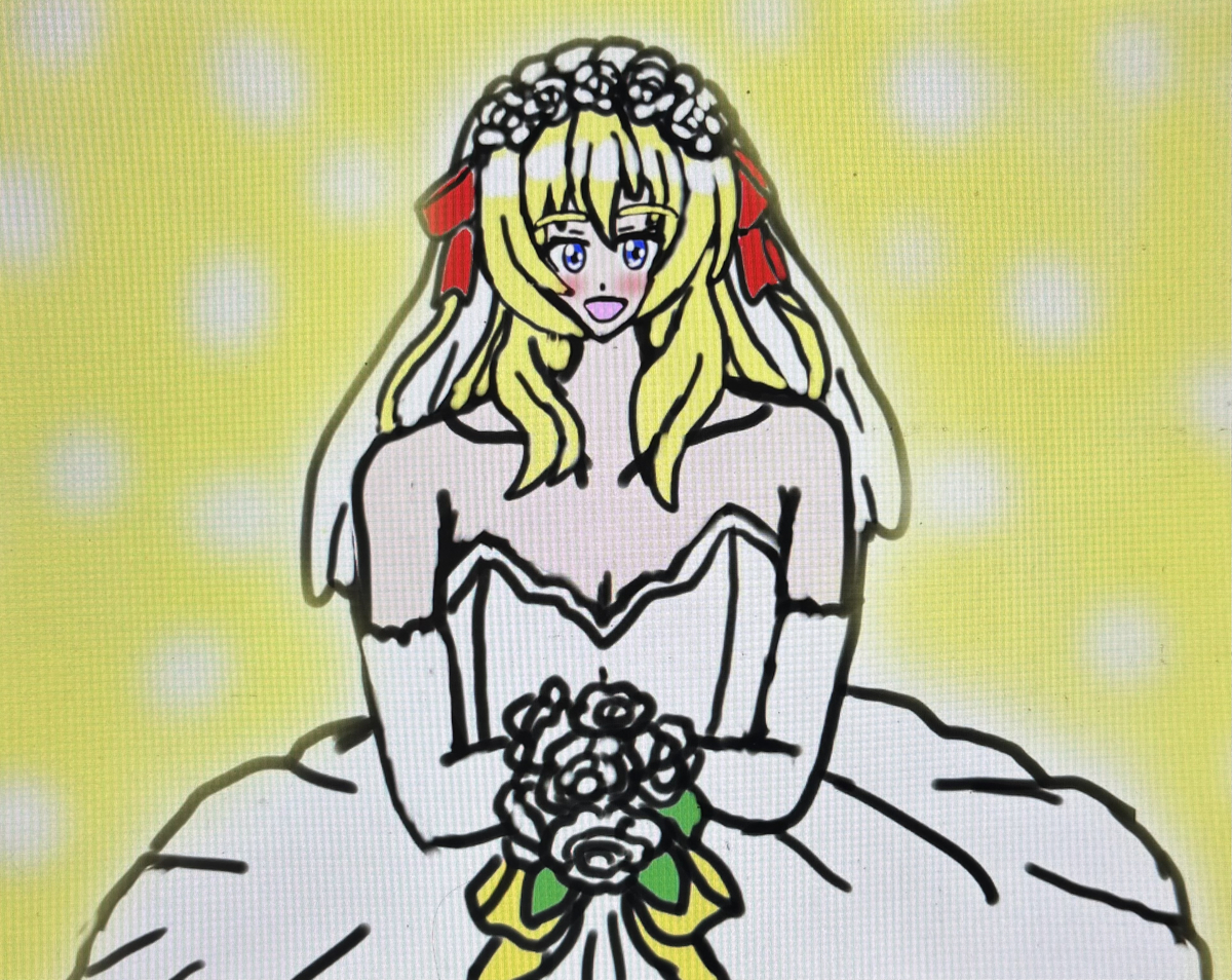This is a pixiv picture whose title is キラキラ花嫁・櫻田光💛👰‍♀️💛.