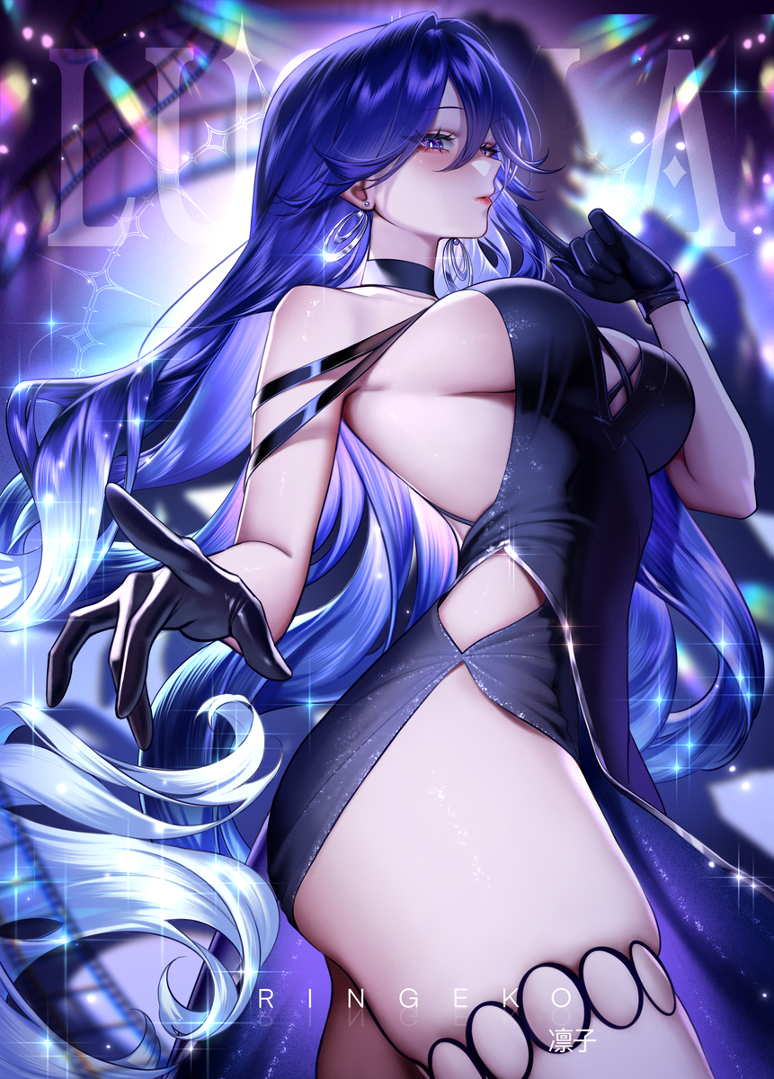 This is a pixiv picture whose title is Lucilla.