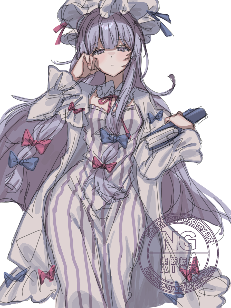 This is a pixiv picture whose title is パチェさん.
