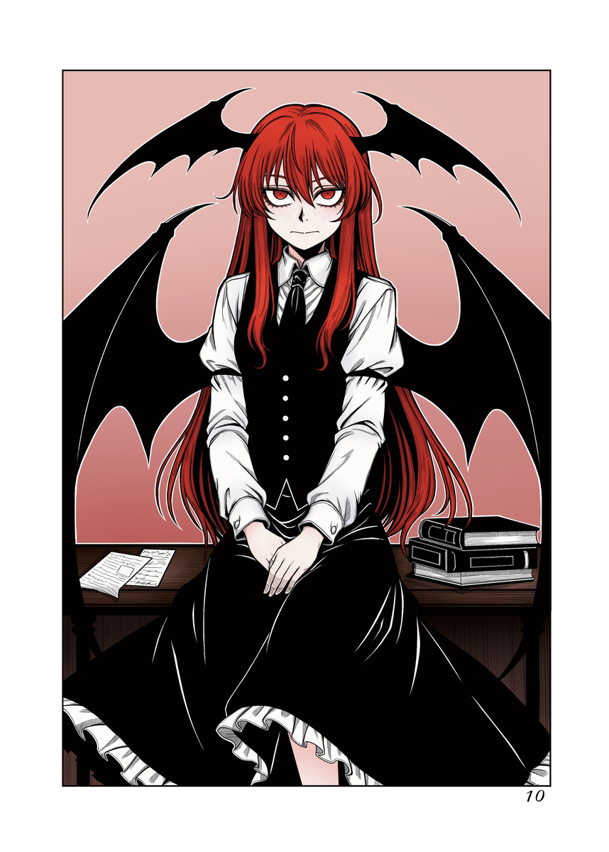 This is a pixiv picture whose title is 小悪魔.