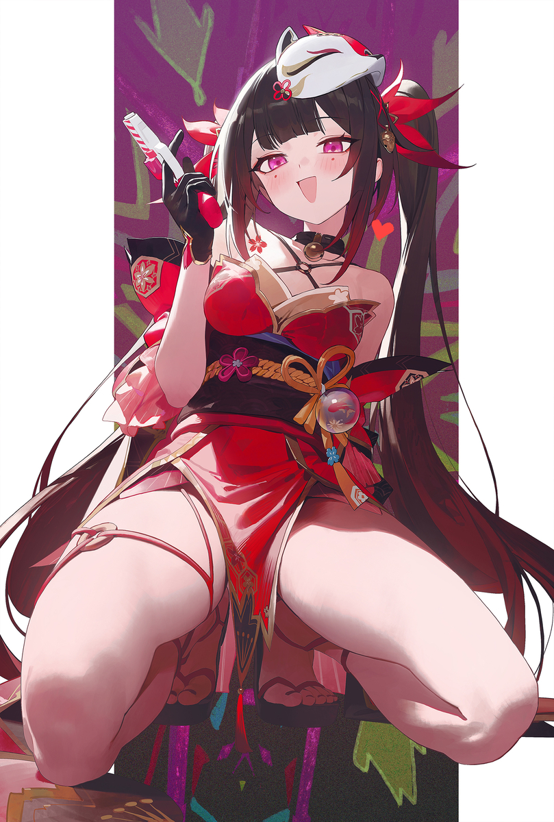 This is a pixiv picture whose title is 花火.