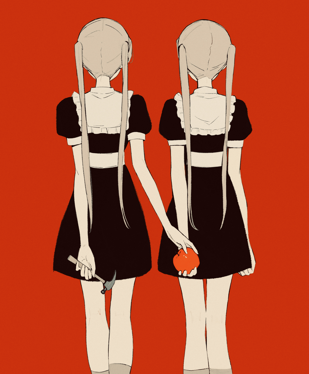 This is a pixiv picture whose title is 共犯者.