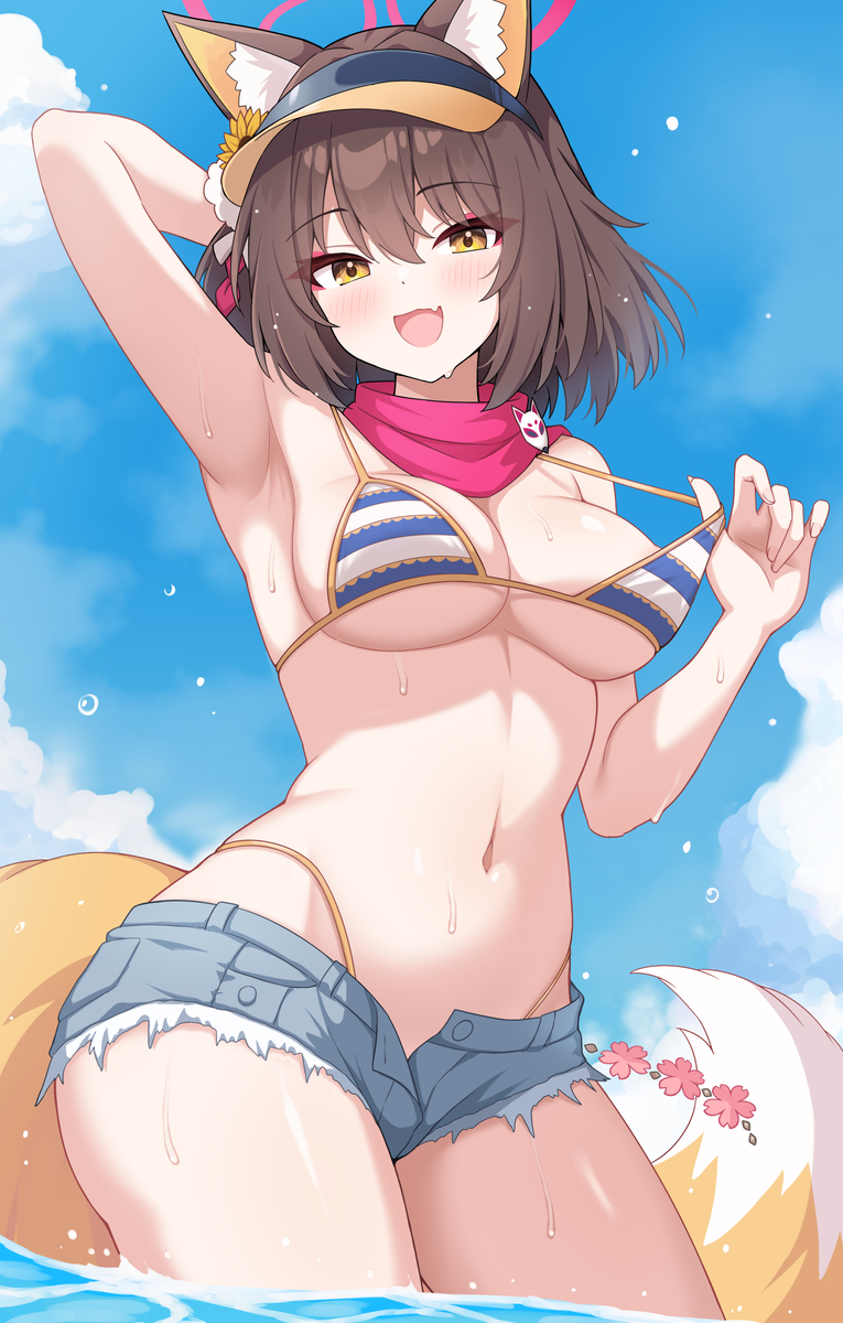 This is a pixiv picture whose title is Izuna.