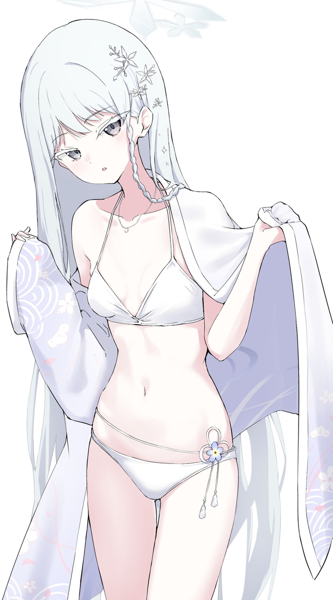 This is a pixiv picture whose title is 水着ナグサ.