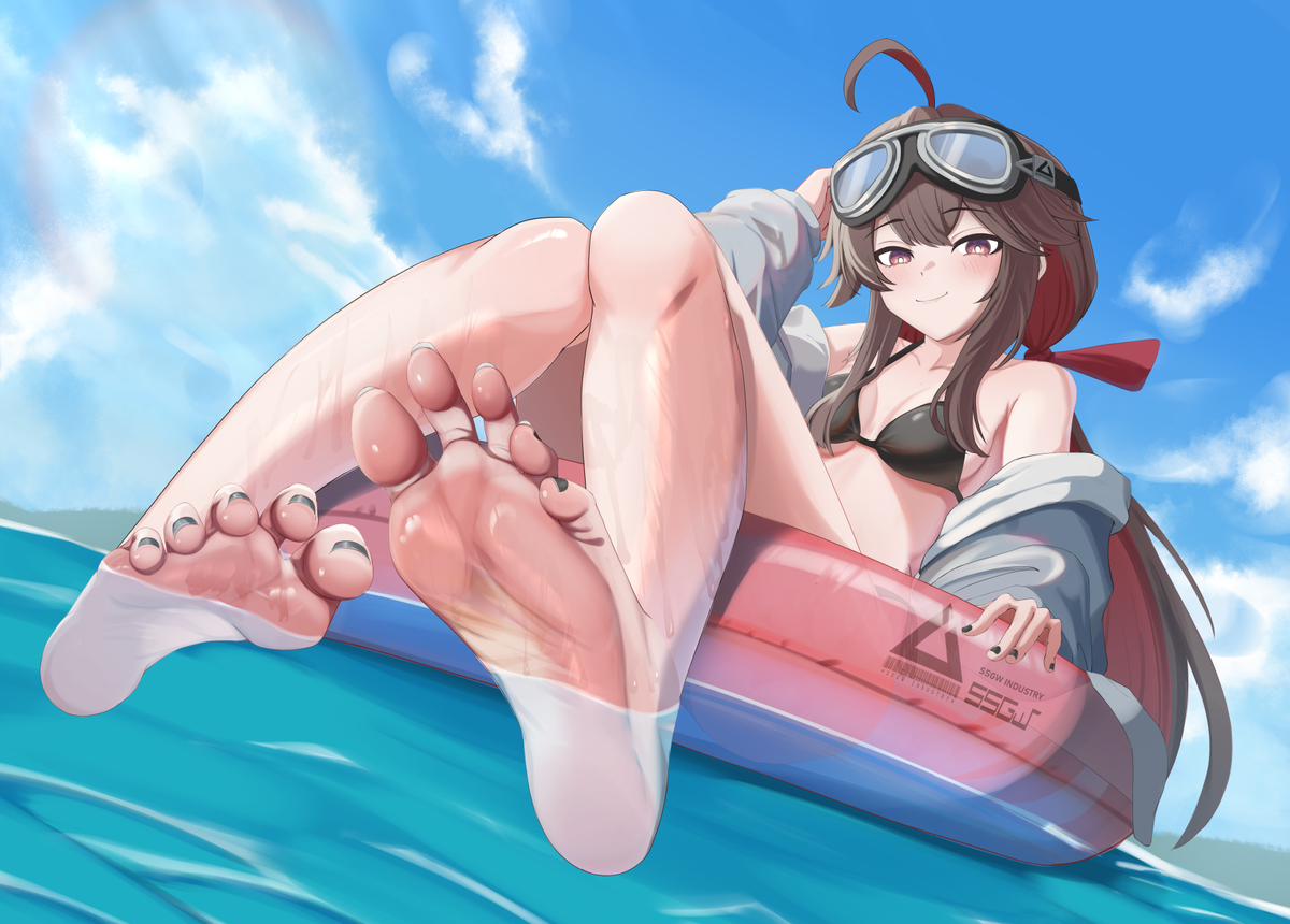 This is a pixiv picture whose title is 看板娘ちゃん.