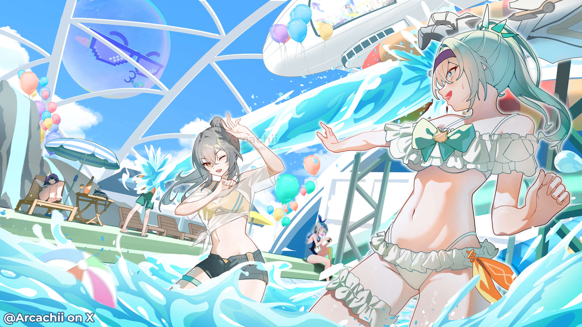 This is a pixiv picture whose title is Happy Little Accident.