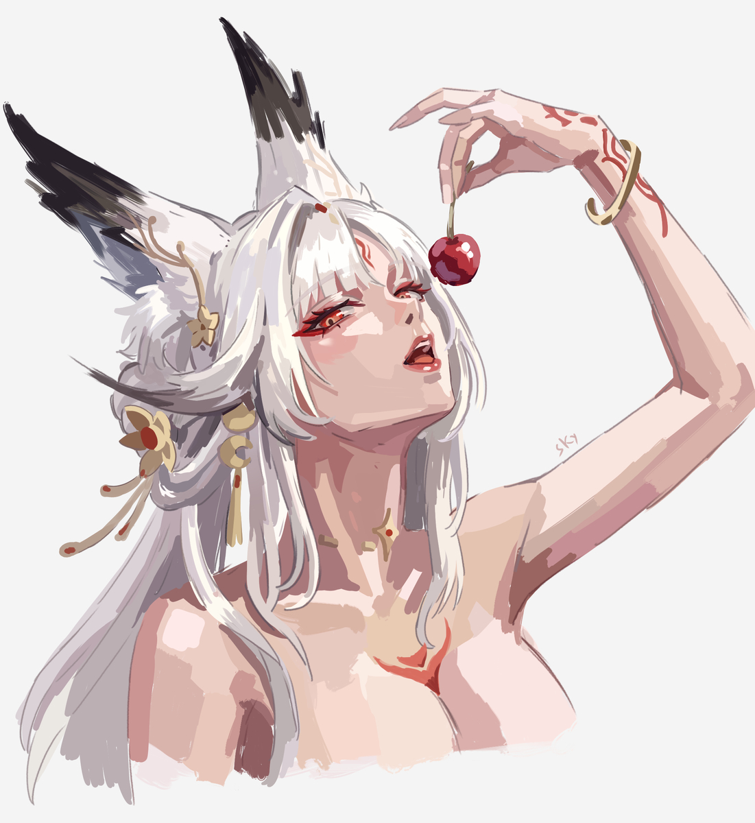 This is a pixiv picture whose title is Hsin | WuWa.