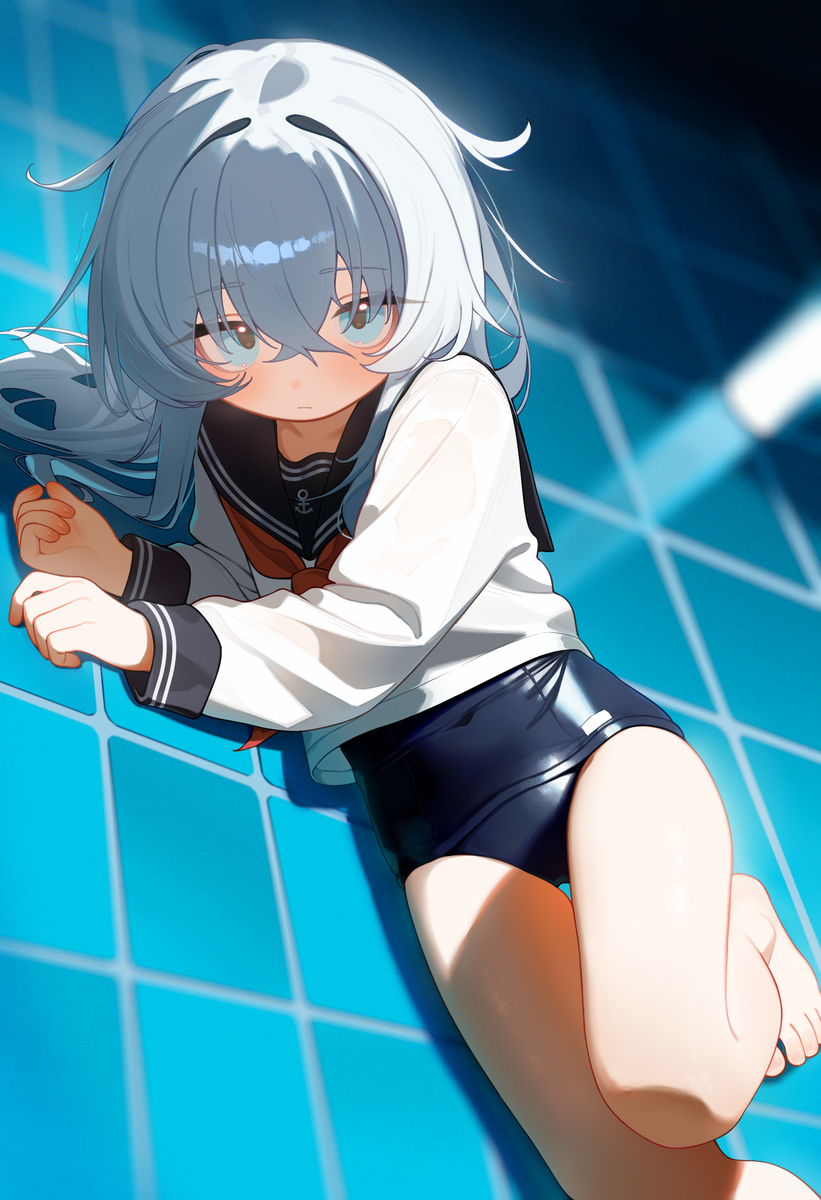 This is a pixiv picture whose title is 響.