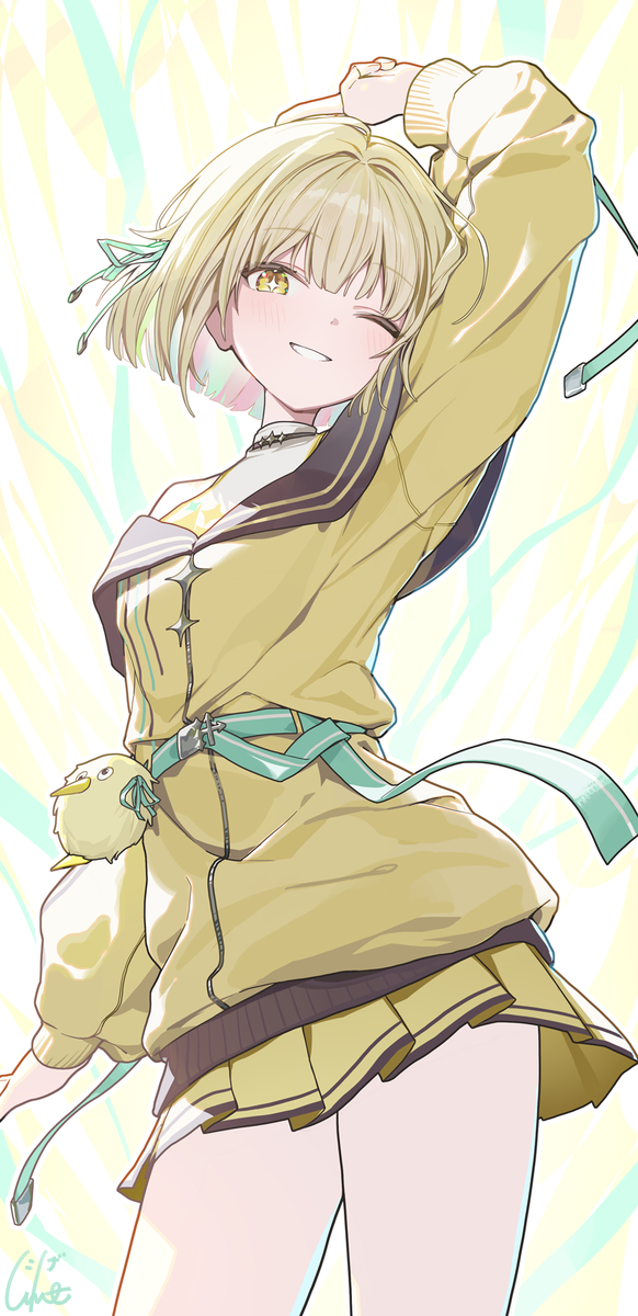 This is a pixiv picture whose title is 76日目 光葉エニ.