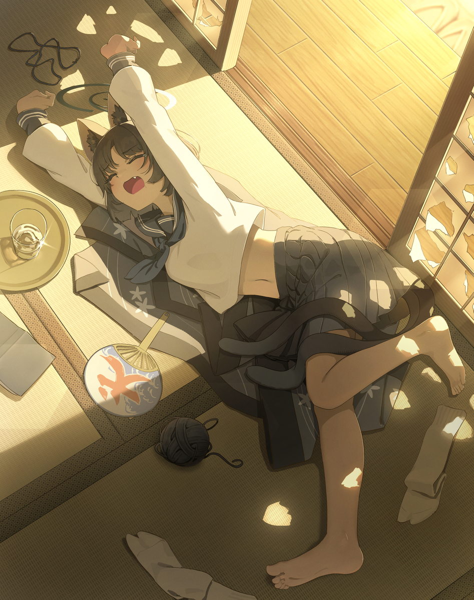 This is a pixiv picture whose title is さんぼー.