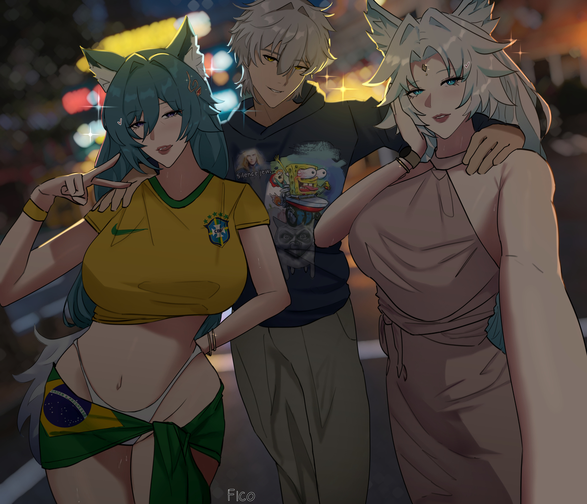 This is a pixiv picture whose title is ✨🎑.