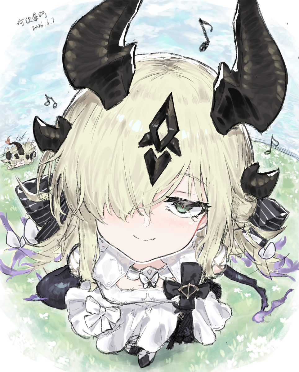 This is a pixiv picture whose title is 1.