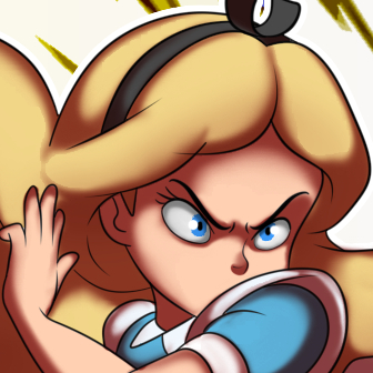 This is a pixiv picture whose title is Alice vs Alice.