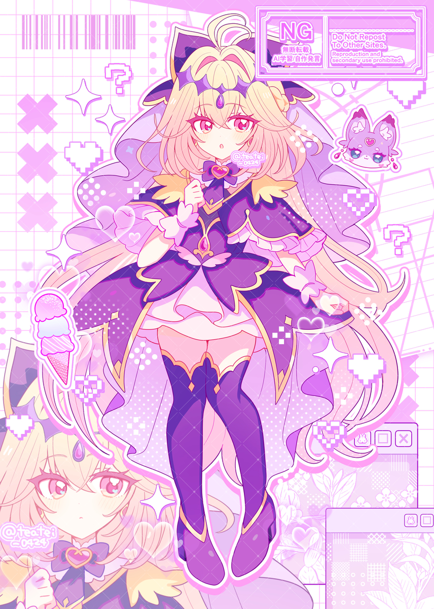 This is a pixiv picture whose title is キュアアルカナ・シャドウちゃん.