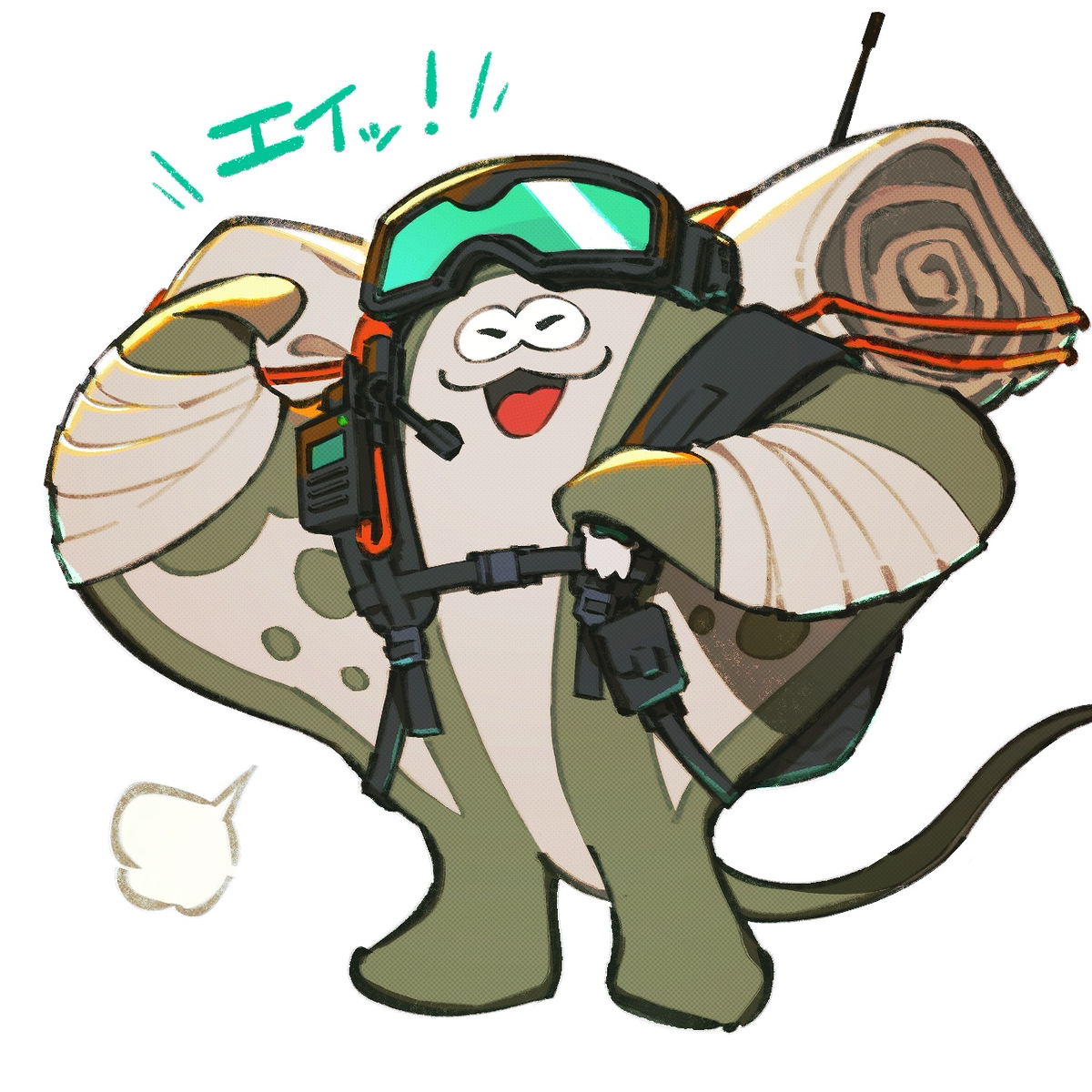 This is a pixiv picture whose title is ｴｲｯ💪.