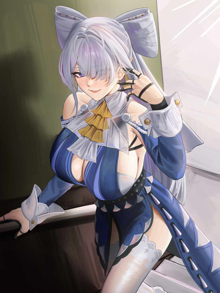 This is a pixiv picture whose title is 🪭Velina🪭.