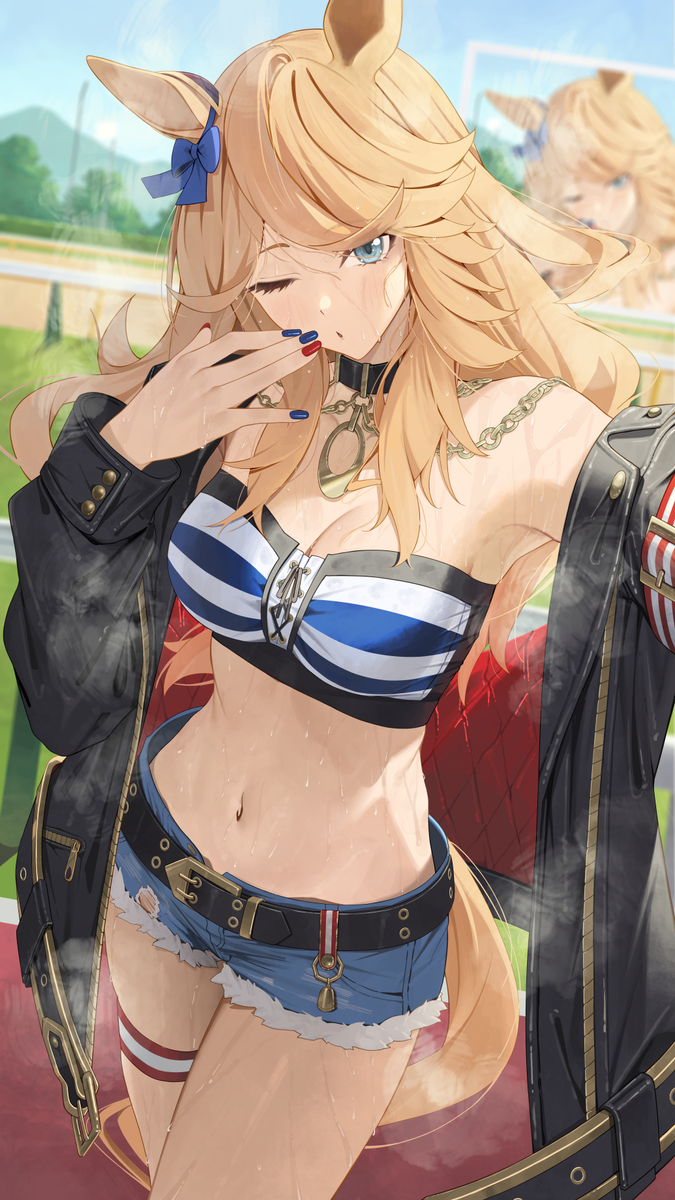 This is a pixiv picture whose title is 汗だくシチー.