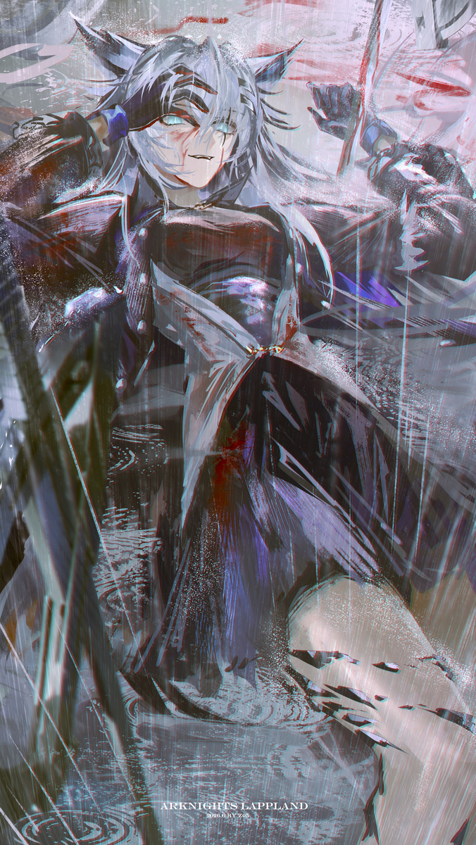 This is a pixiv picture whose title is 近卫-拉普兰德（日绘day1 1/8）.