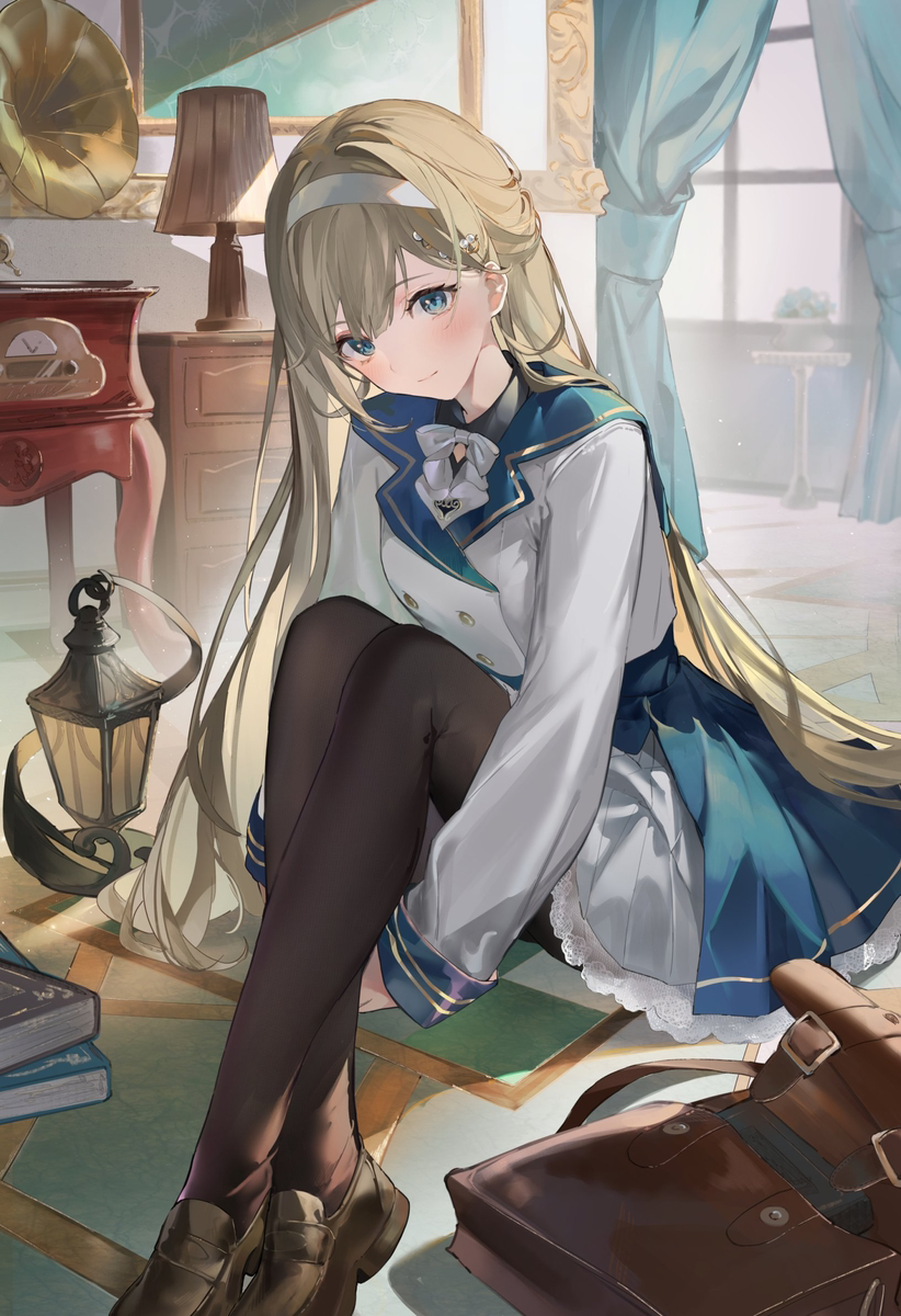 This is a pixiv picture whose title is 💚💐.