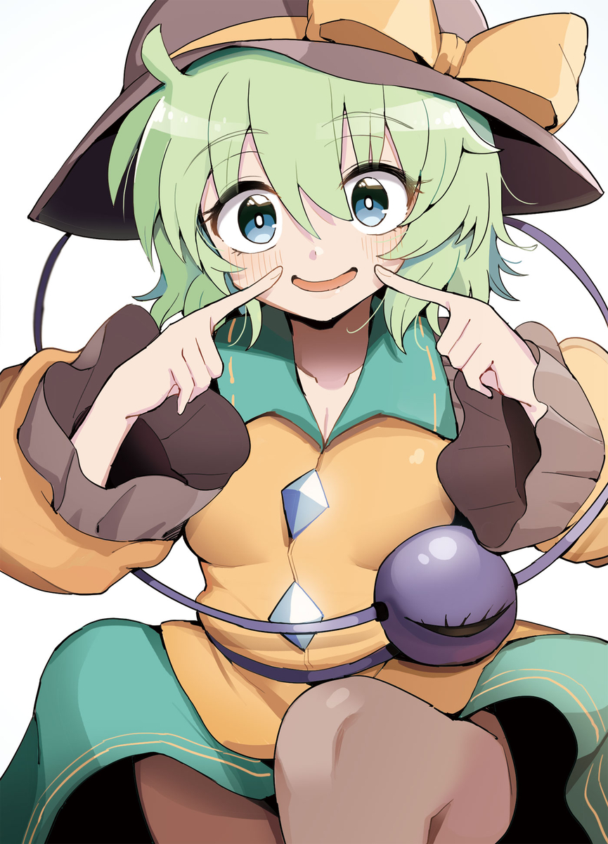 This is a pixiv picture whose title is こいしちゃん.