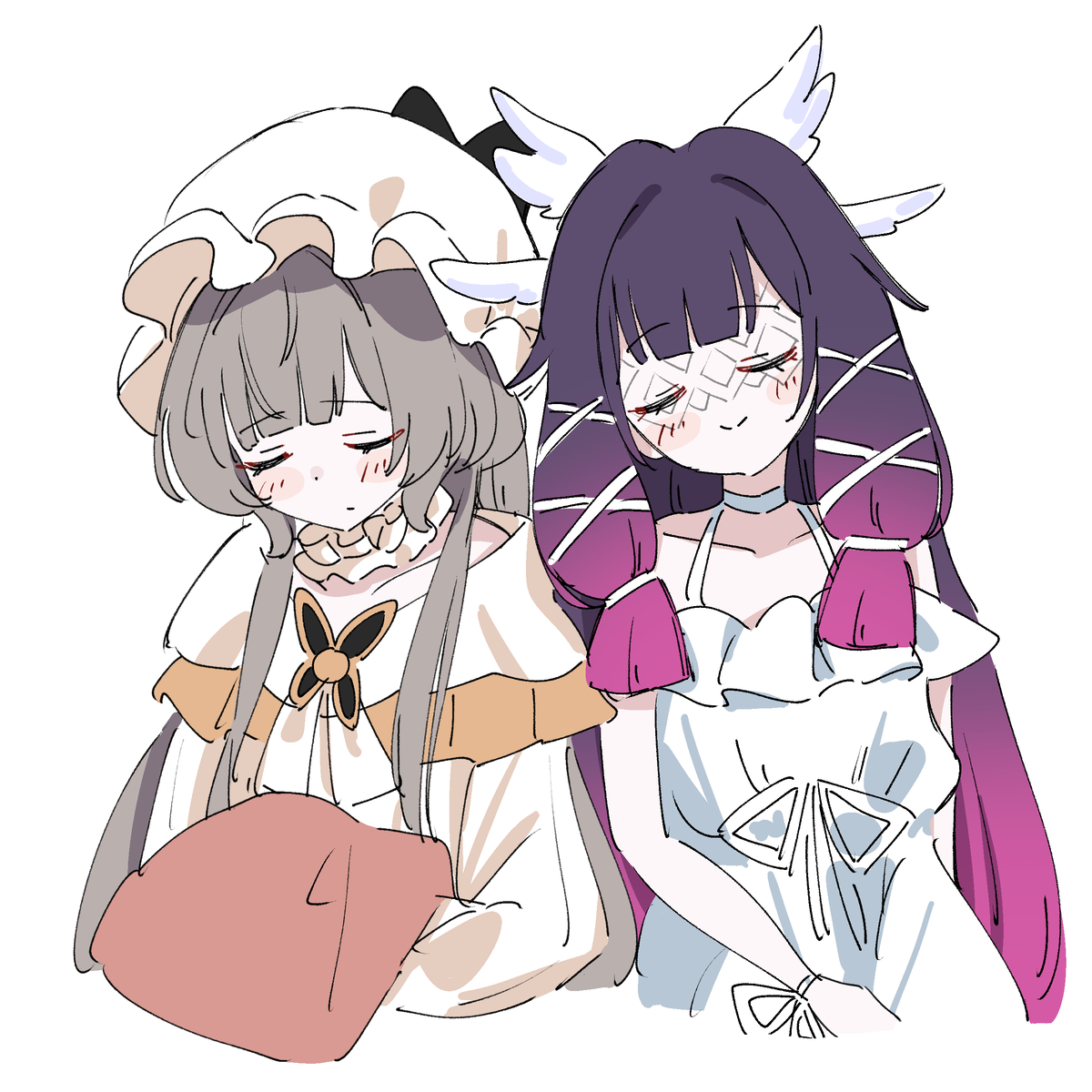 This is a pixiv picture whose title is 無題.