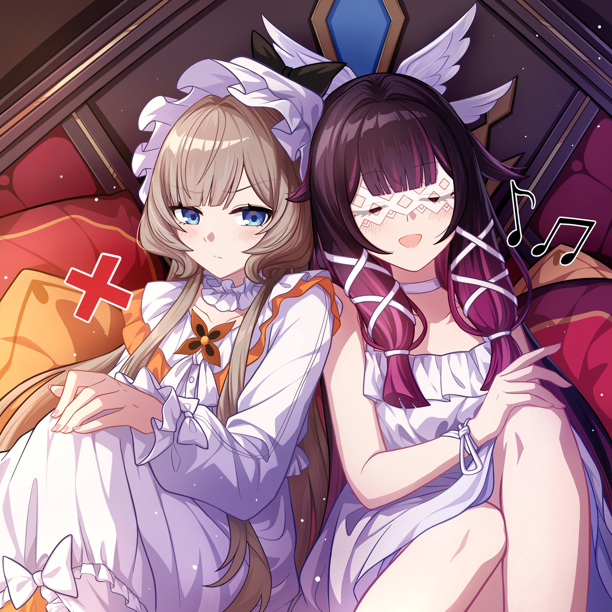 This is a pixiv picture whose title is 少偶贴贴.