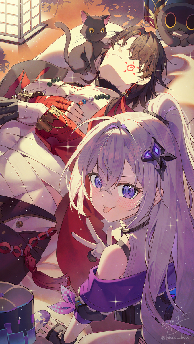 This is a pixiv picture whose title is 星核ハンター.