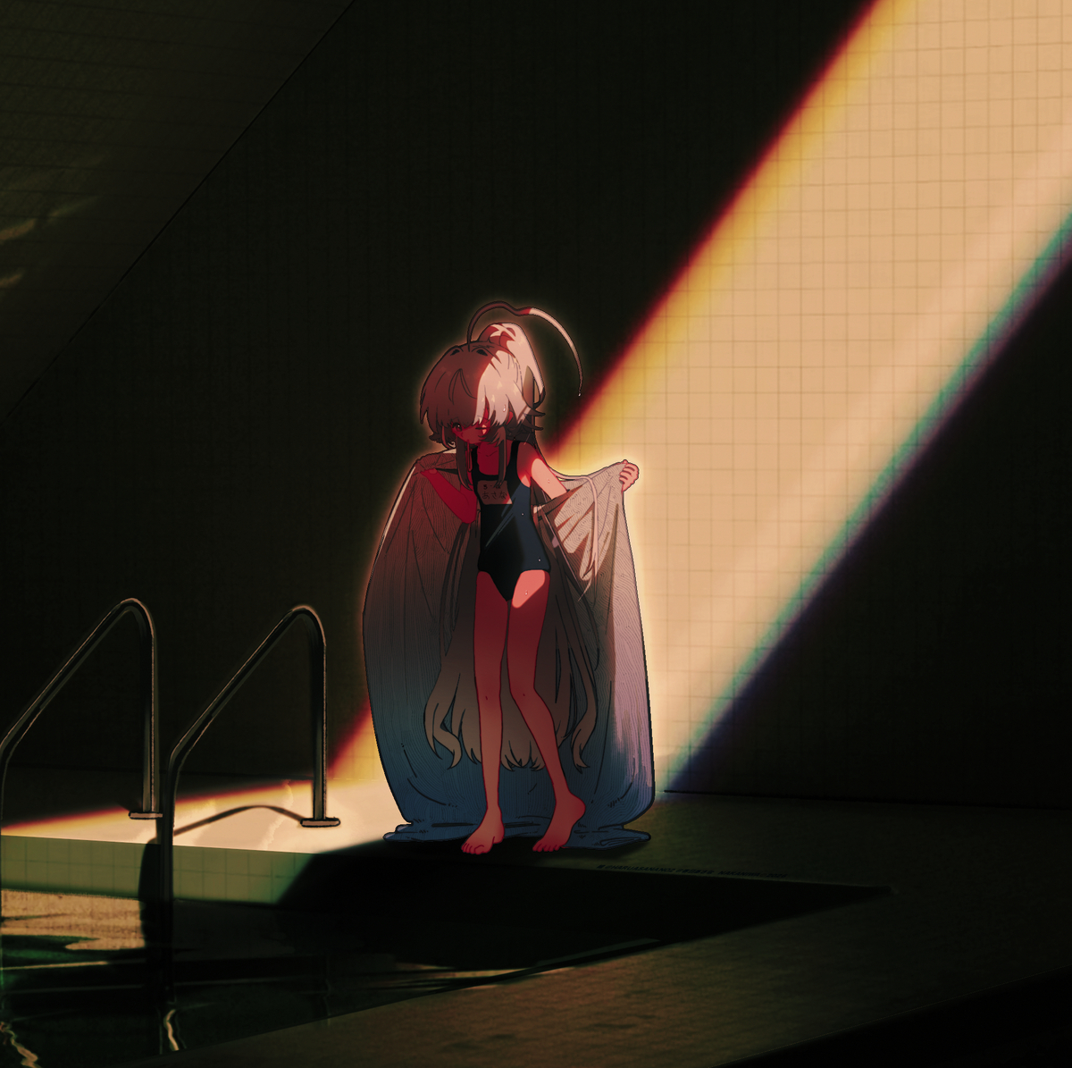 This is a pixiv picture whose title is 𝙾𝚈𝙾𝙶𝚄.
