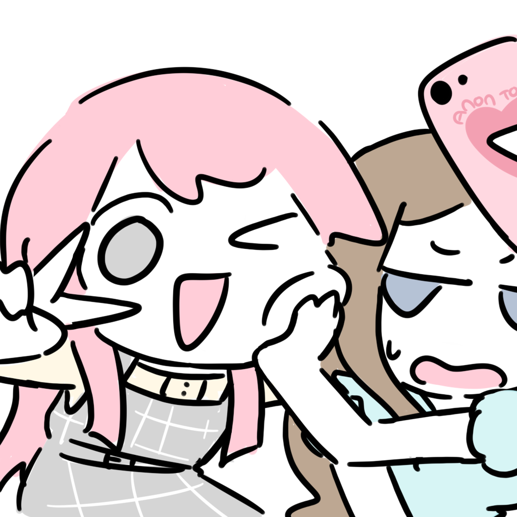 This is a pixiv picture whose title is Selfie.