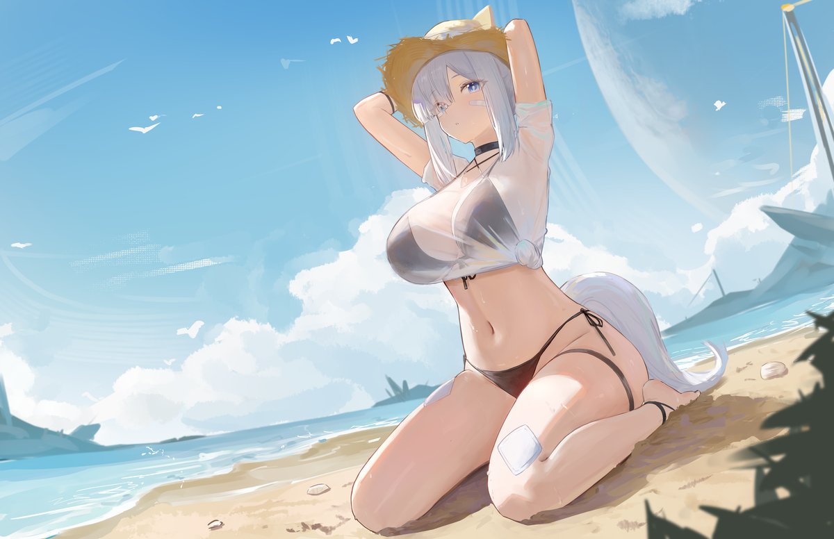 This is a pixiv picture whose title is 小猫.