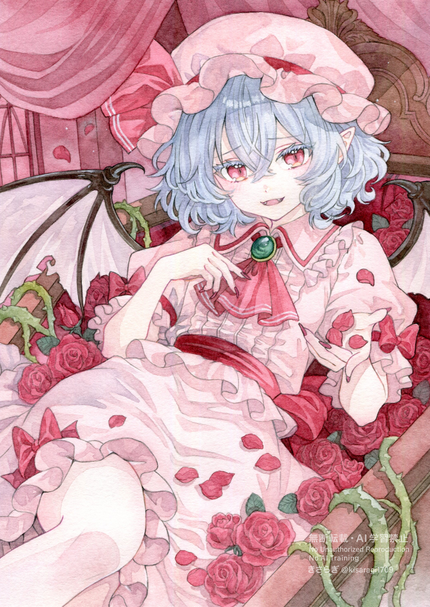 This is a pixiv picture whose title is 🦇.