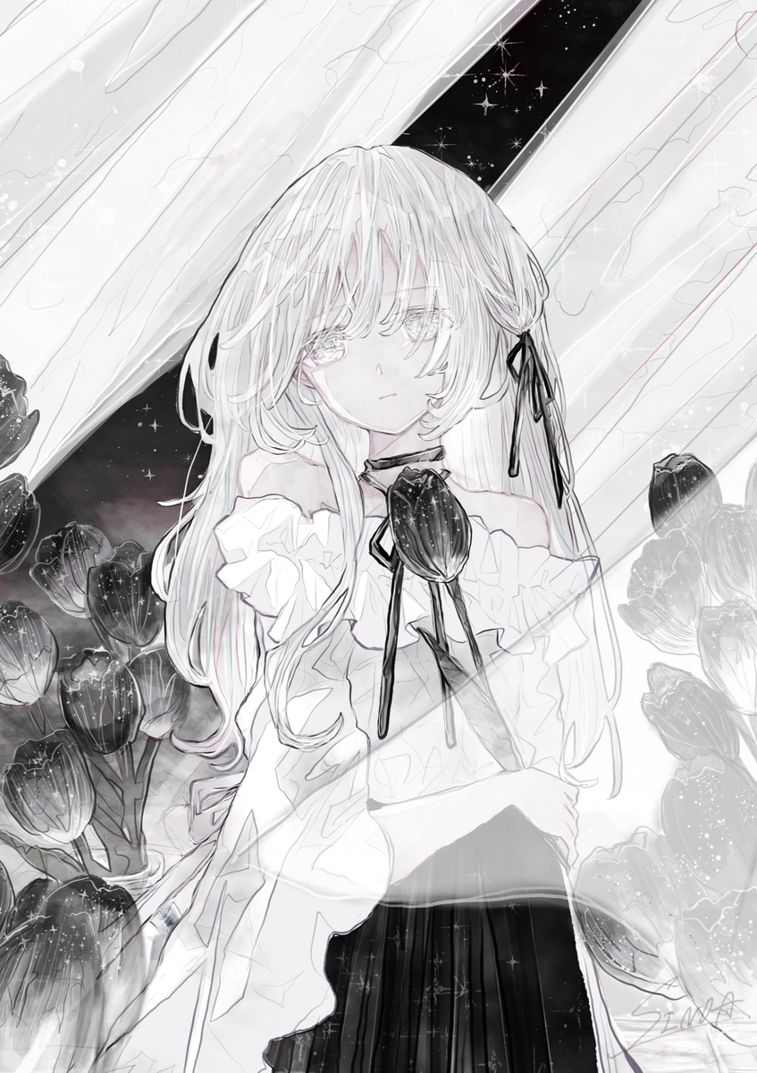 This is a pixiv picture whose title is 無題.