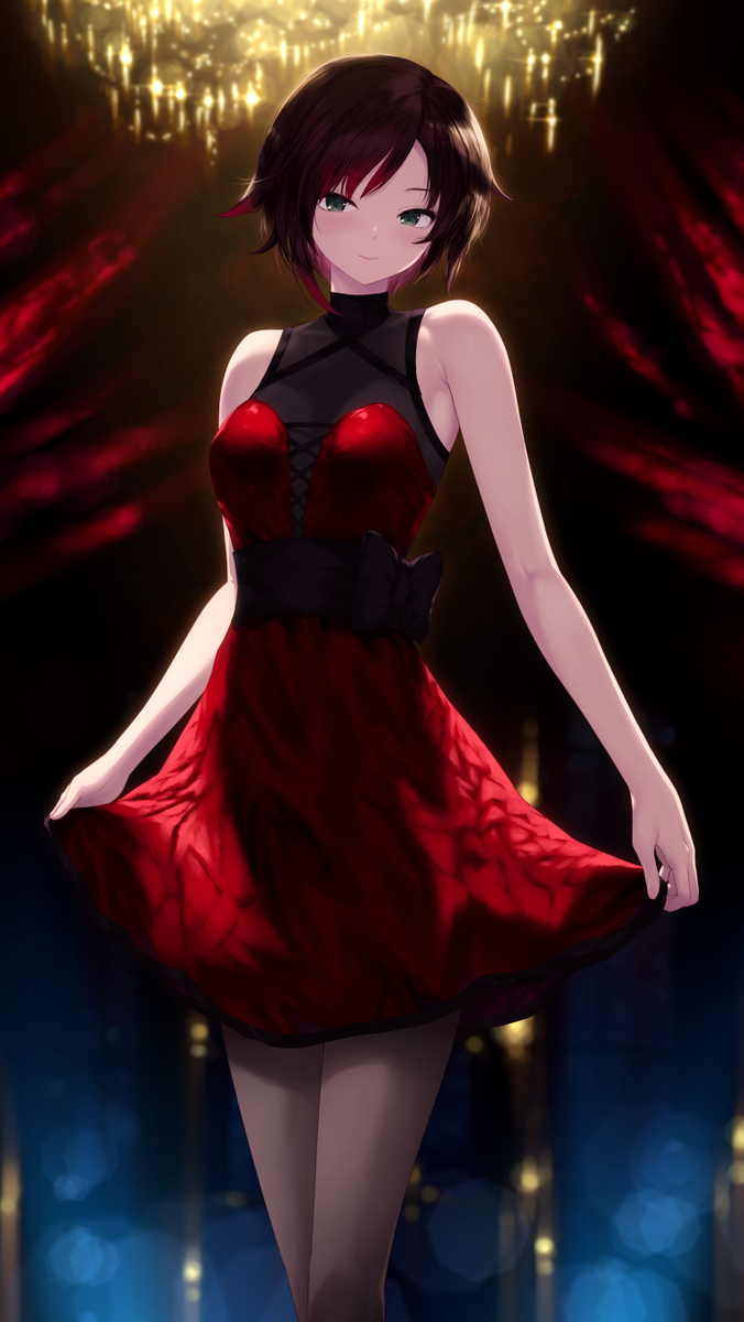 This is a pixiv picture whose title is Ruby Rose.