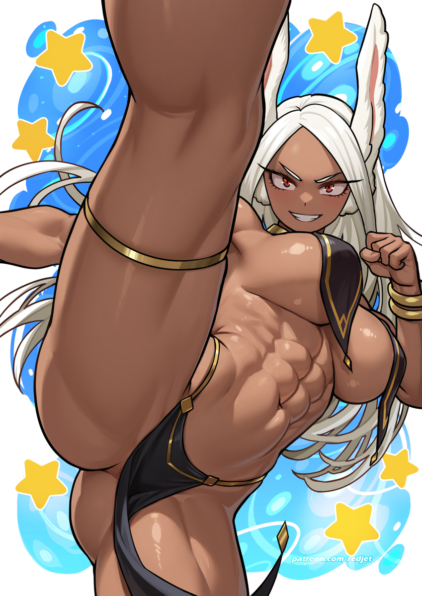 This is a pixiv picture whose title is ミルコ.
